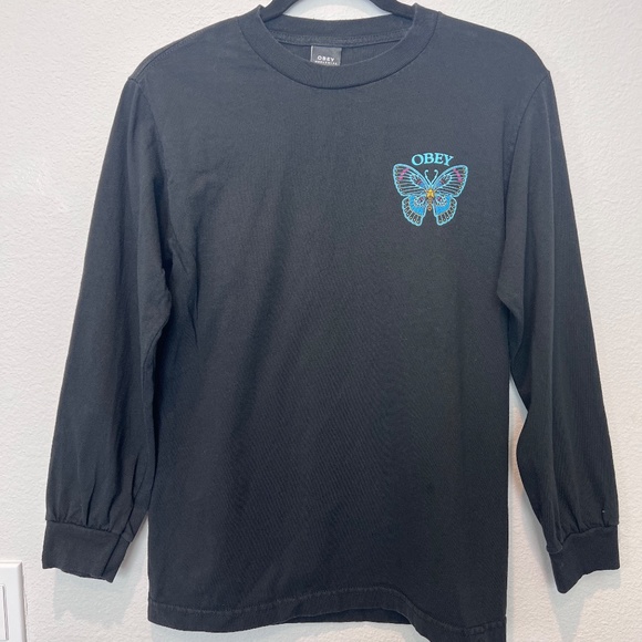 OBEY Butterfly Salvage Womens Tee - Picture 3 of 5